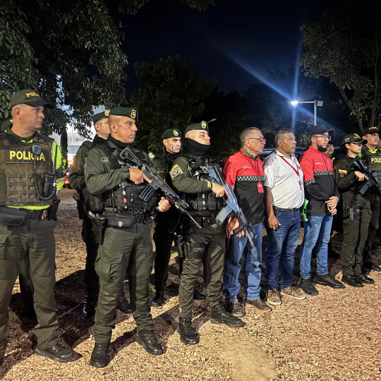 PLANES DE SEGURIDAD CONTRA REDES DELICTIVAS EN CÚCUTA ARROJAN IMPORTANTES RESULTADOS