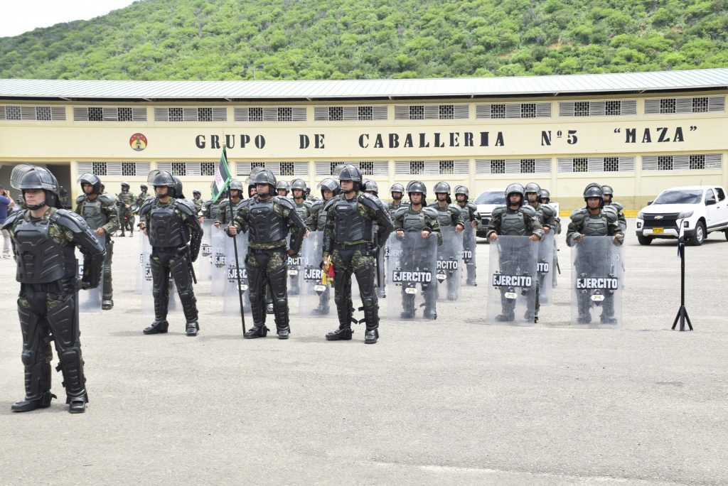 MÁS DE 450 MILITARES CONFORMAN EL BATALLÓN DE POLICÍA MILITAR EN CÚCUTA