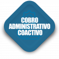 Cobro administrativo coactivo iconos